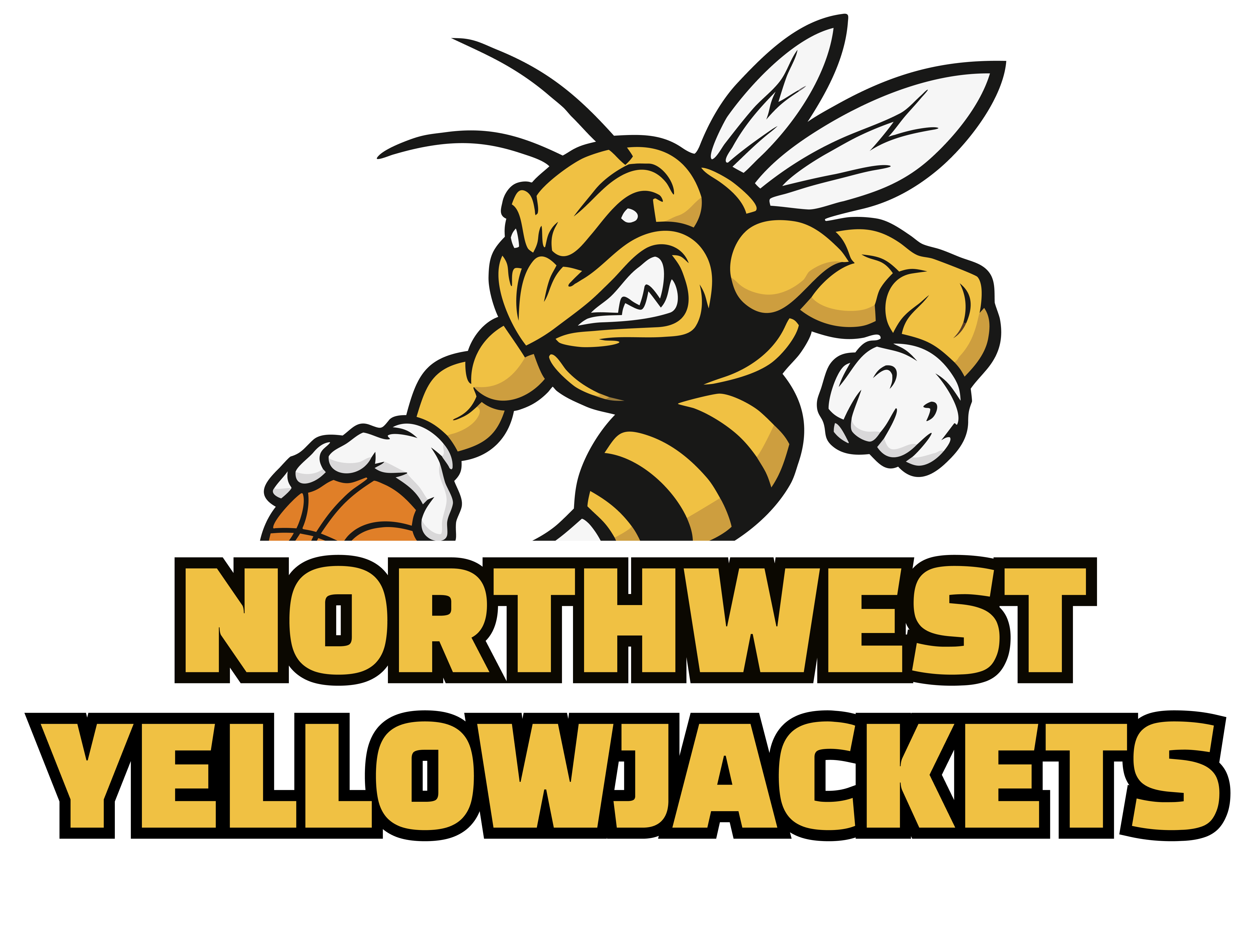 Northwest YellowJackets Basketball logo